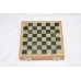 Wooden chess board natural stone pieces toy games gift 10 inch x 10 inch